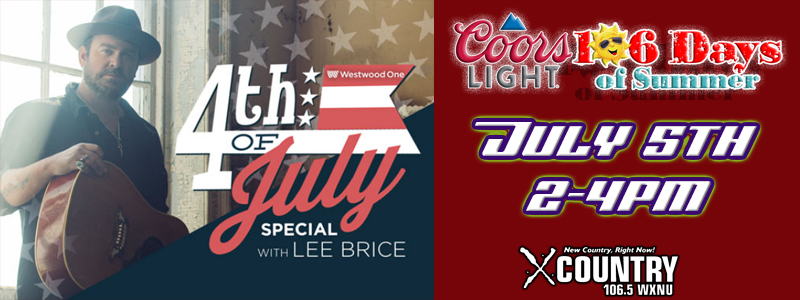 4th of July Special with Lee Brice