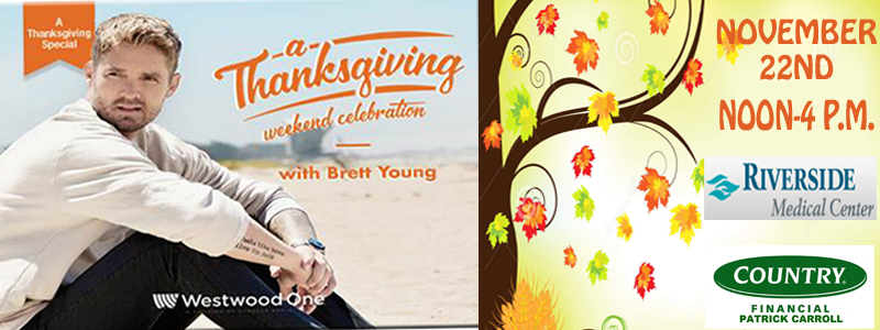 Brett Young Thanksgiving Special